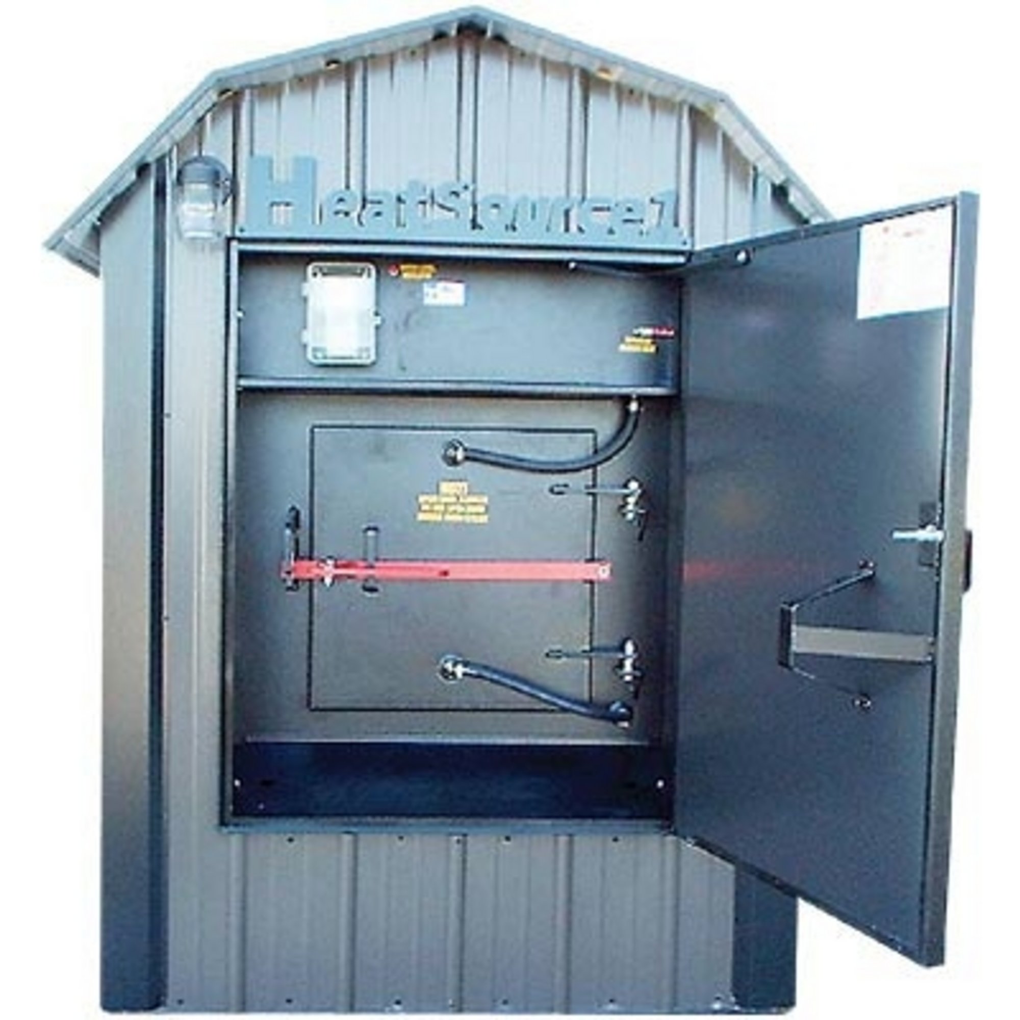 Heatsource Stainless Steel Outdoor Wood Furnace, 5000 Sq. Ft. Heating Area